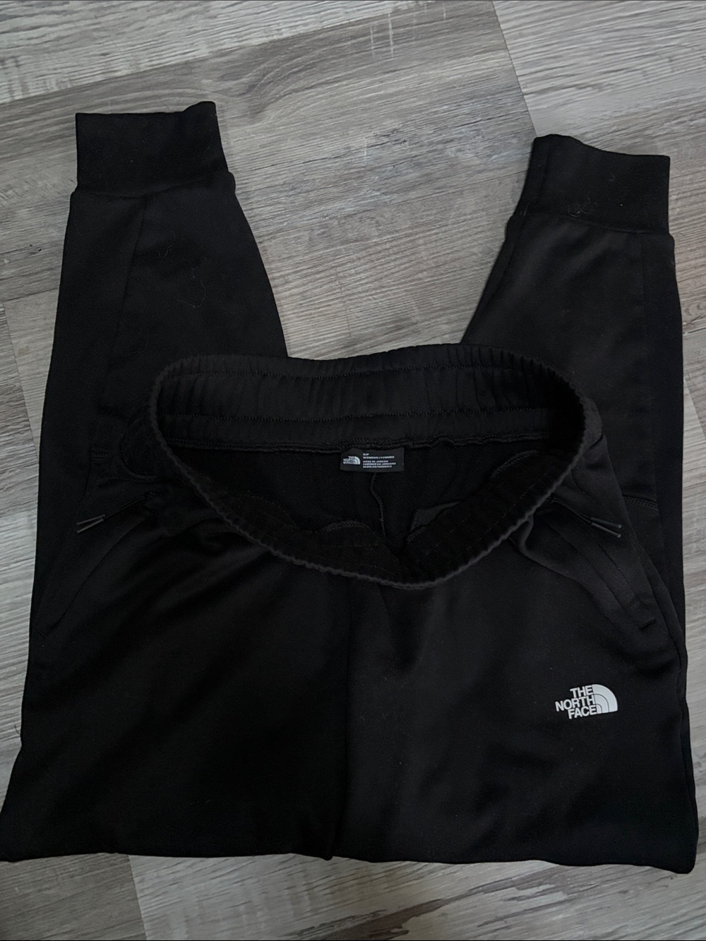 The North Face Women’s Black Fleece Joggers with Logo Size S - Picture 3 of 7